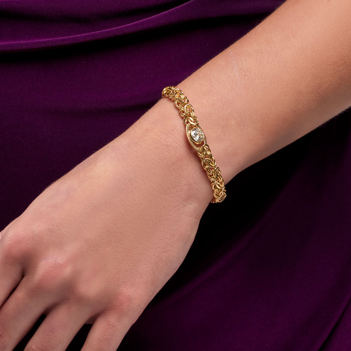 Gold Elegant Bracelet – RANKA JEWELLERS
