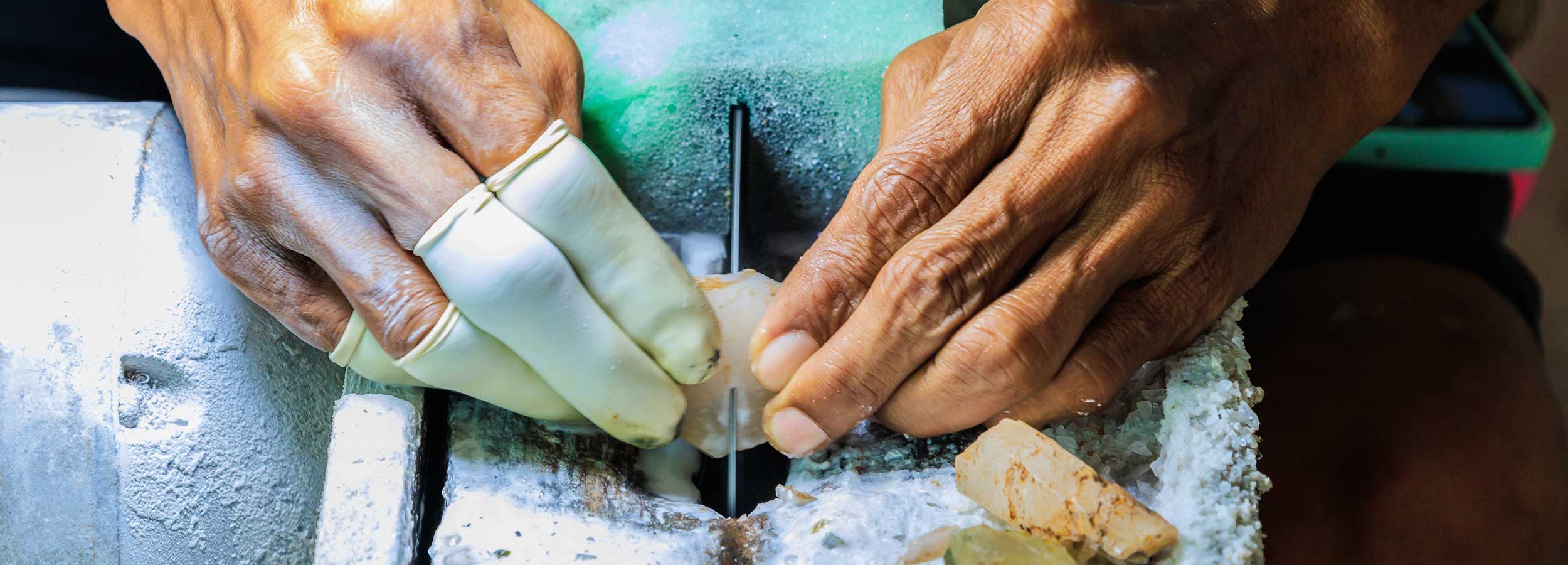 Ethically sourced gemstones