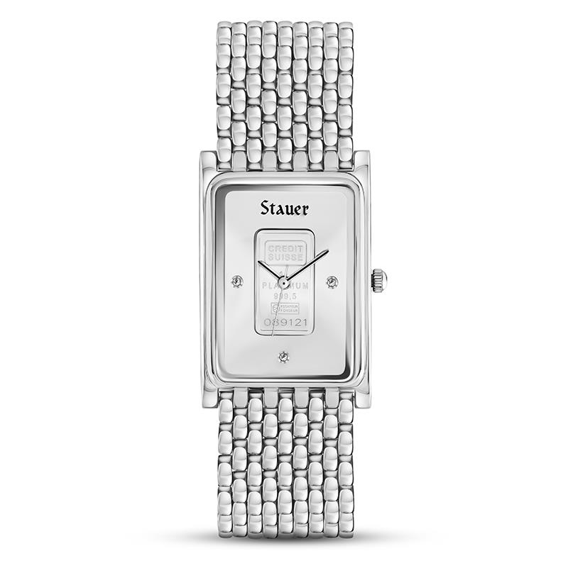 Men's Platinum Ingot Watch