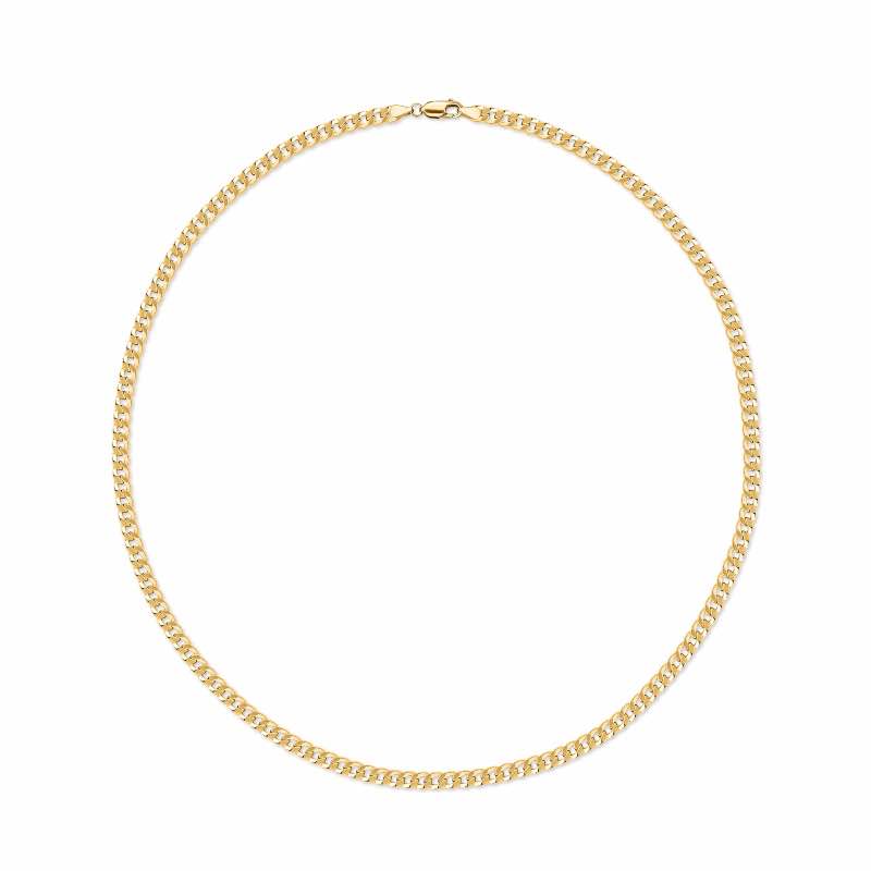 14K ITALIAN GOLD GRUMETTA NECKLACE