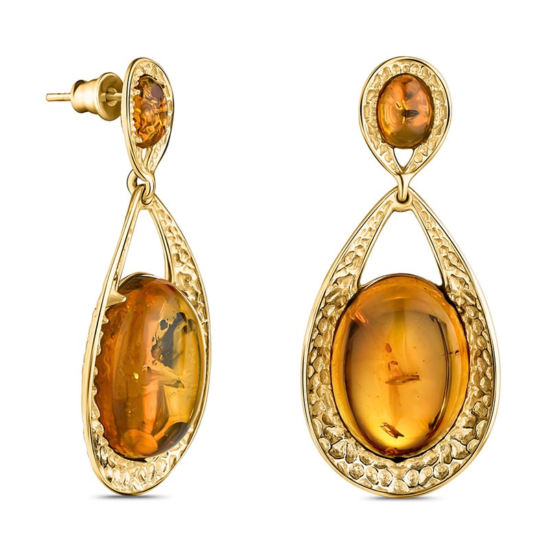 Eternal Amber Earrings